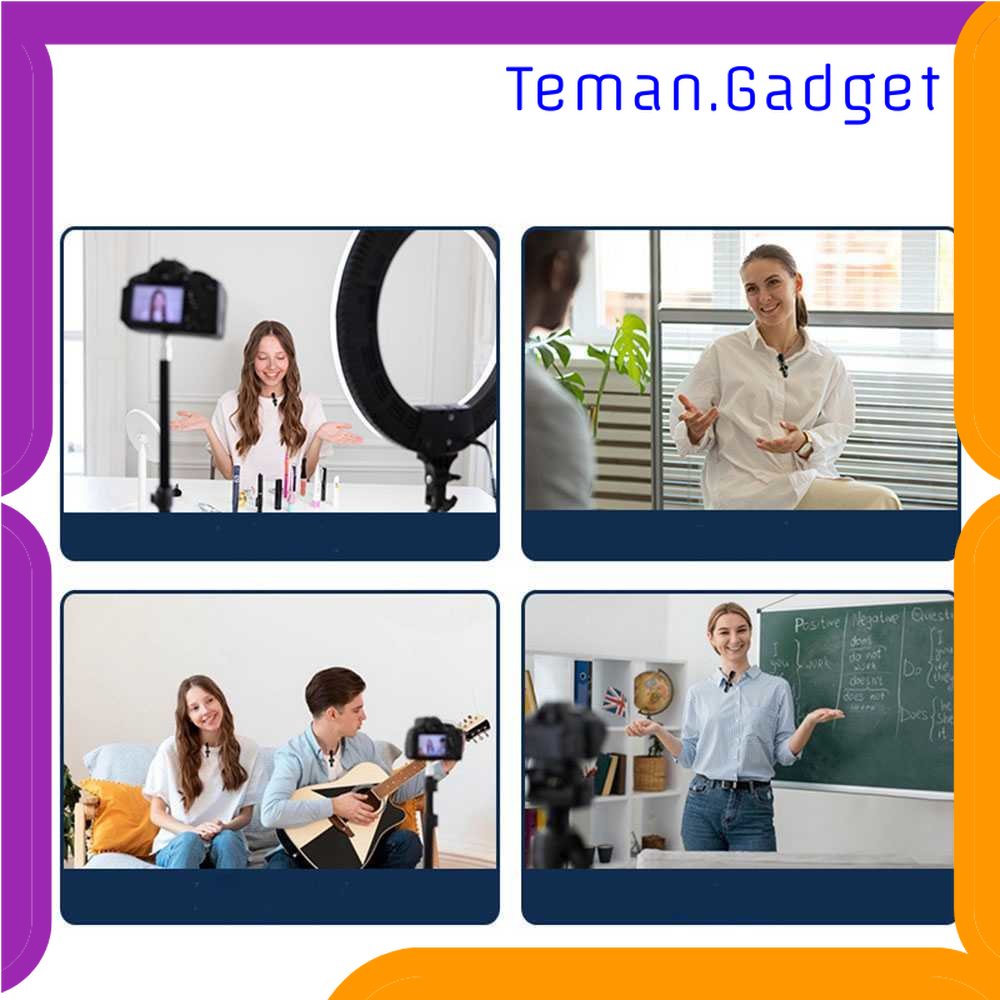 TG - KMR Hadesi Wireless Lavalier Lapel Microphone Vlogger Lightning - HA85