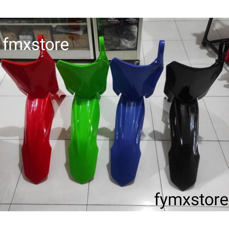 Spakbor depan dan papan nomor crf 250 atau spakbor depan crf 250 dan papan nomor crf 250