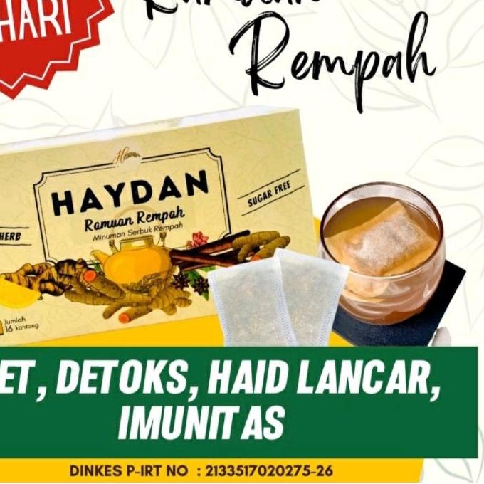 

❄ Teh | Teh Celup Rempah | JSR | Imunitas | Rempah Haydan ⅎ