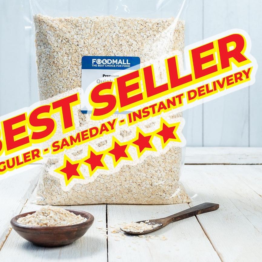 

♟ Quick Oat 1 kg / Oat Halus cepat saji ✮