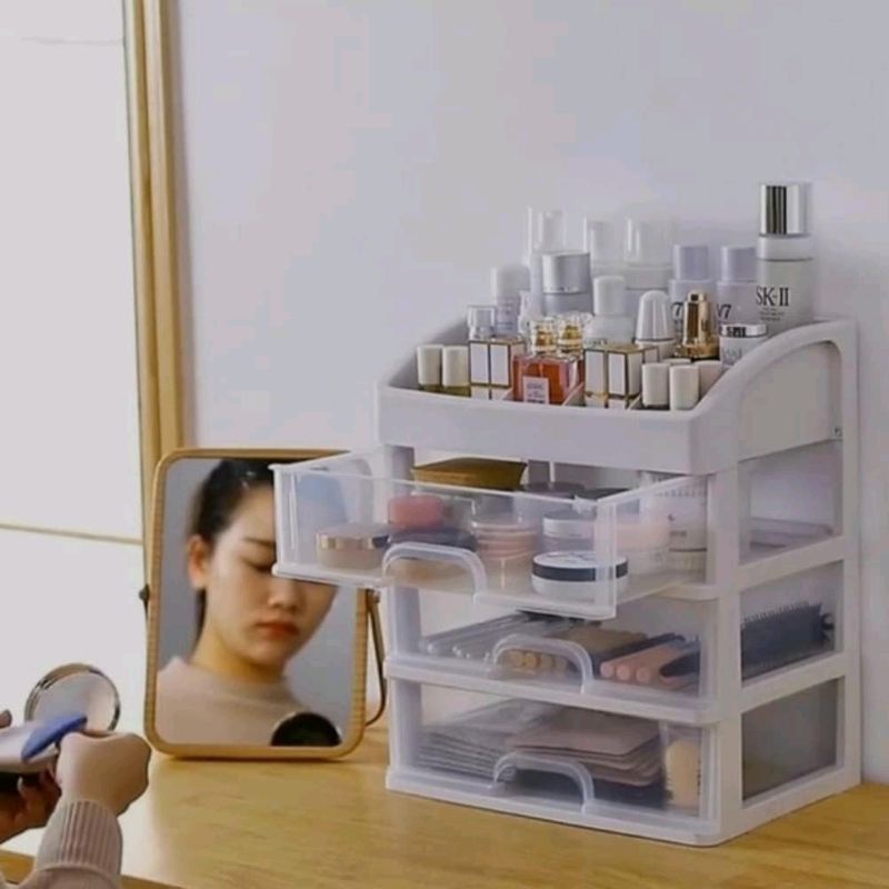 rak kosmetik 3 susun