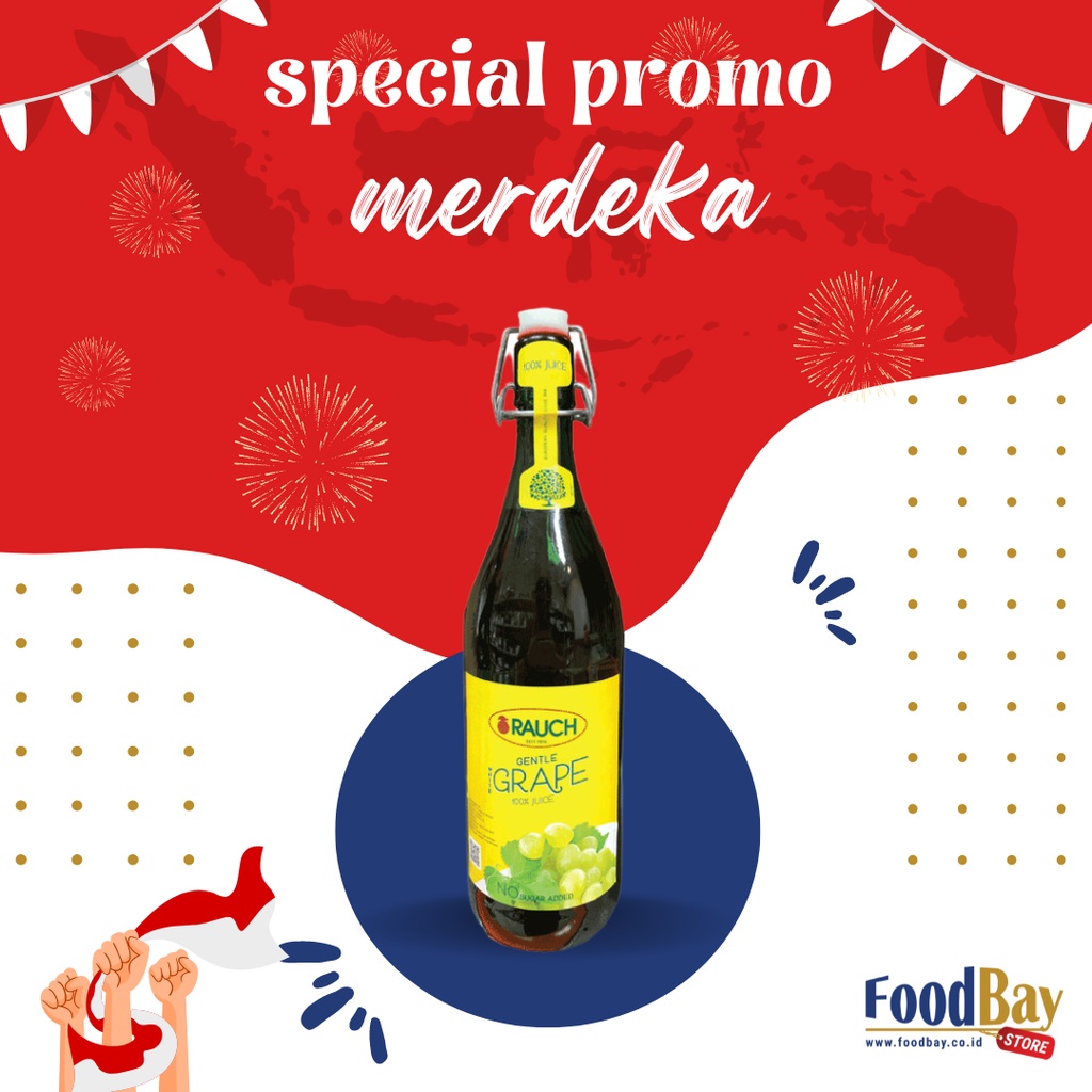RAUCH White Grape Juice Jus Anggur Putih 900 ml
