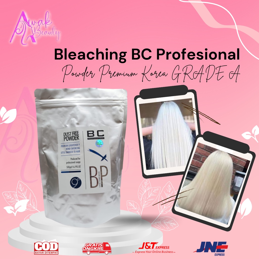 Bleaching BC Profesional Powder Premium Korea GRADE A | Bleaching rambut korea | Pewarna Rambut
