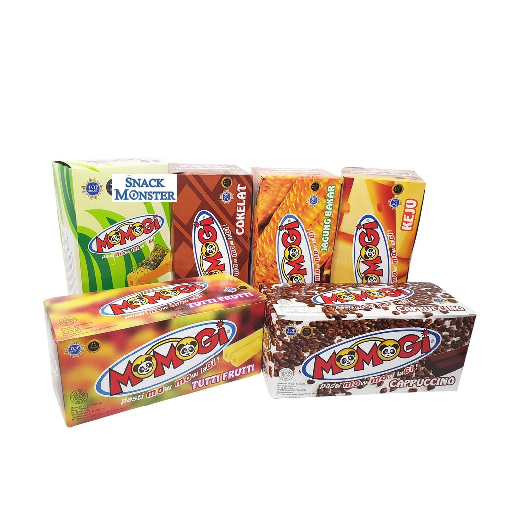 

Momogi Stick Snack Extrudat - Isi 20 bks