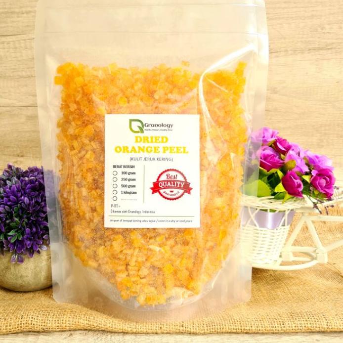 

℮ Potongan Kulit Jeruk / Aptunion Orange Peel Import (1 kilogram) by Granology ✺