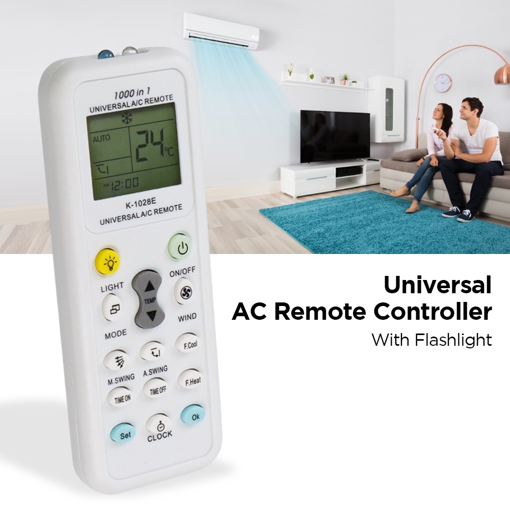 Remote Ac Universal Multi K-1028E A/C remote CHUNGHOP HM003 - XOBOX