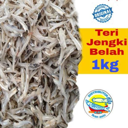 

✪ ikan asin teri jengki belah vip-1kg ➪