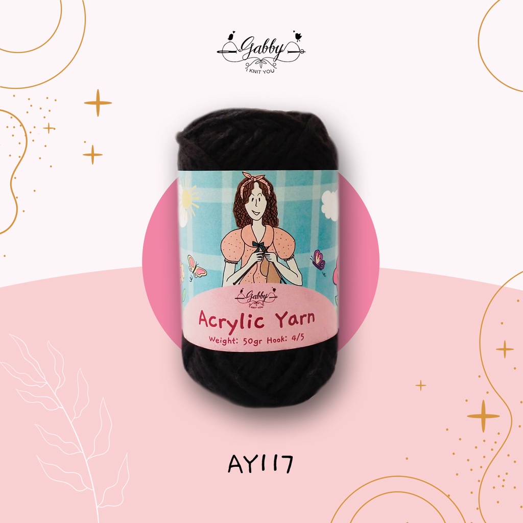 Benang Rajut Akrilik/Acrylic Yarn AY117