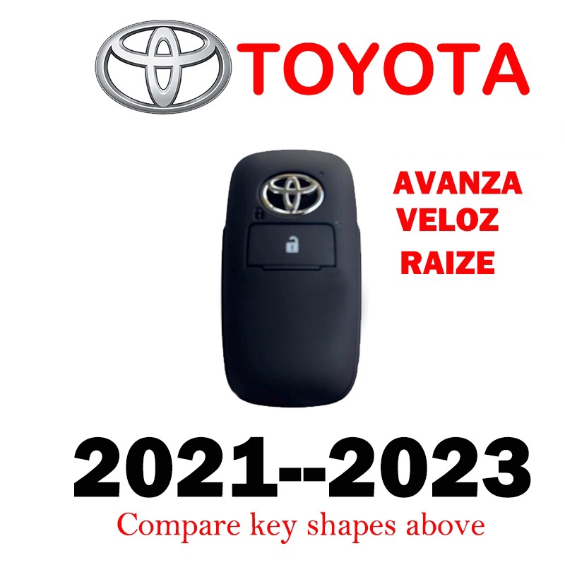 [Tersedia] Untuk Toyota Raize 2022terbaru Veloz 2022raize Veloz AVANZA 2022-2023mewah Kulit Case Kunci Mobil Cover Gantungan Kunci Aksesoris Kunci