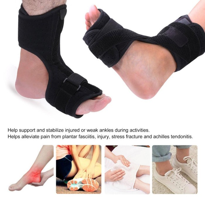 Drop Ankle Foot Orthosis / AFO / Ankle Support / Plantar Fascitis - Dwasa Tnpa Bola