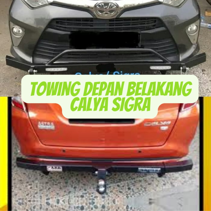 Towing Tanduk Besi Depan Belakang Calya/Sigra