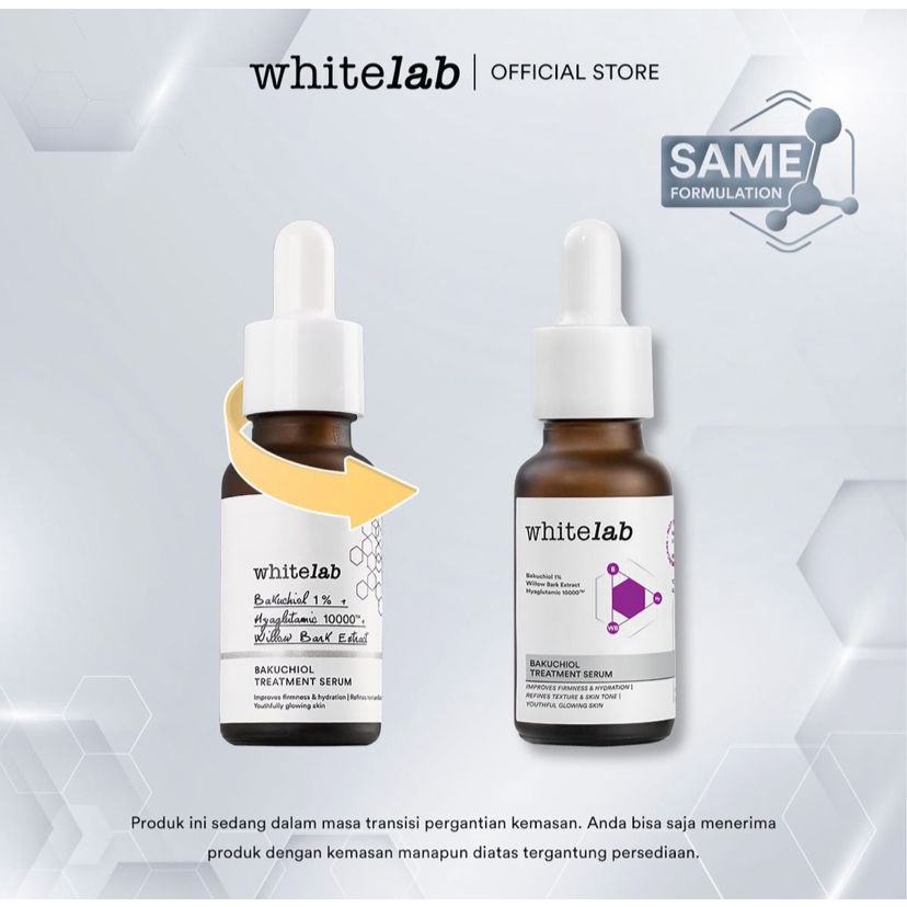 WHITELAB BAKUCHIOL REJUVINATING TREATMENT SERUM