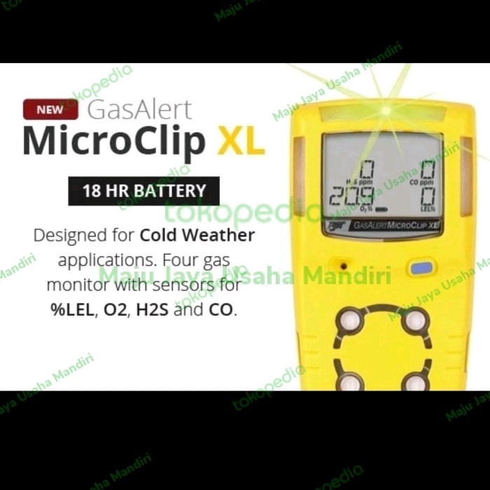 Sensor Bw Micro Clip Xl Honeywell Gas Detector Bw Xl - Tanpa Cup Calibration