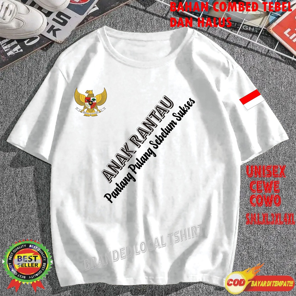 APPS Promo Diskon KaosNEW  ANAK RANTAU SUKSES Kaos Terlaris Kualitas Terjamin/Kaos Murah /Pakaian Pria pakaian Wanita/Kaos Distro Pria Kaos Promo/Best Seller