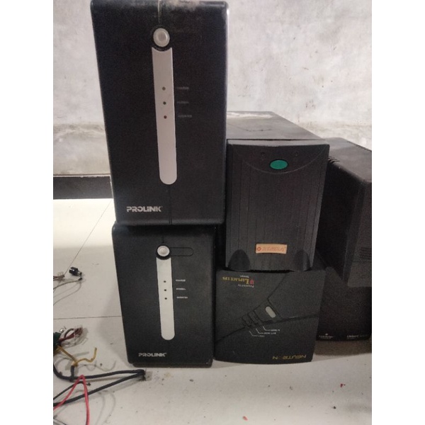 UPS 1200 va tanpa aki pakai 2 aki