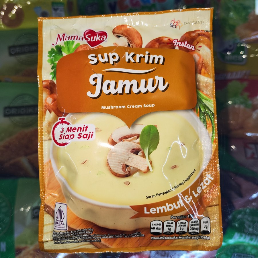 

mamasuka sup krim jamur 55 gr