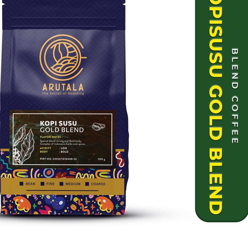 

♠ ARUTALA Blend Coffee for kekinian kopi susu 500 Gram ☼