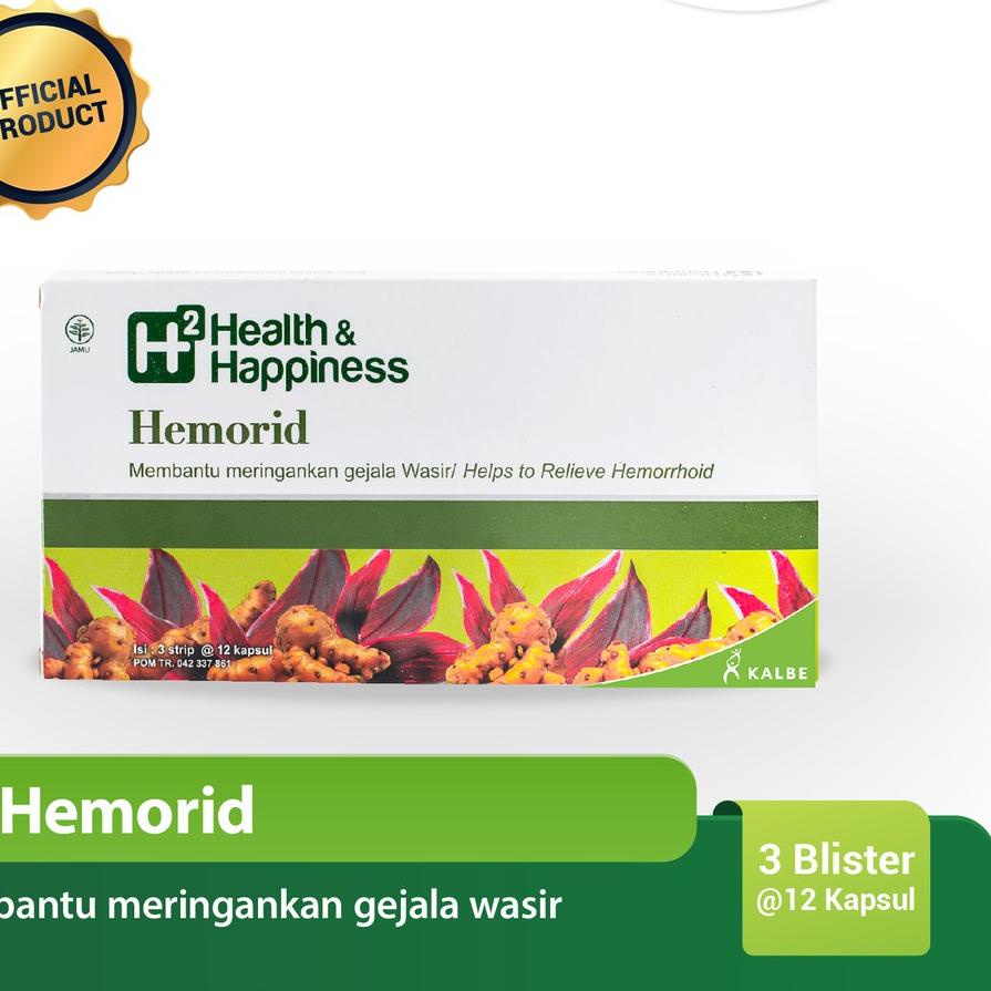 Termurah dan terbaik H2 Hemorid - Meringankan Ambeien / Wasir grosir
