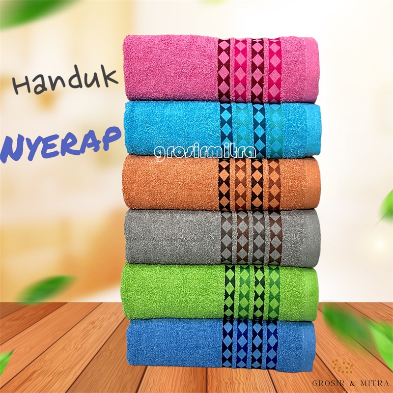 Handuk Mandi Dewasa / Handuk Dewasa / Handuk Katun / Handuk 70x140cm Kamar Mandi Parisma