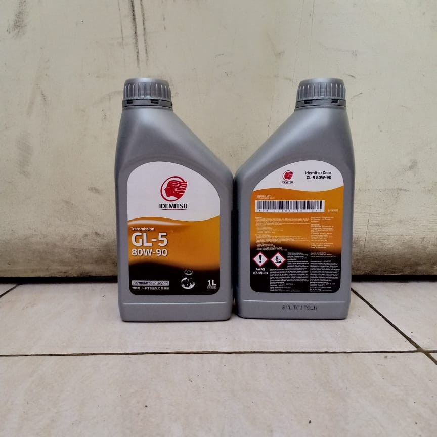 Idemitsu Gear GL-5 SAE 80W-90 Kemasan 1 Liter