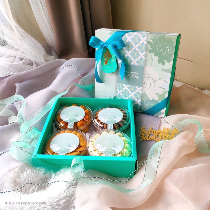 

Parsel Lebaran Premium Isi 4 Toples | Hampers Kue Idul Fitri Ramadan