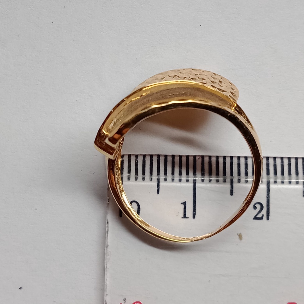 Cincin emas 17k - 3.85 gr kadar 750 - 4199