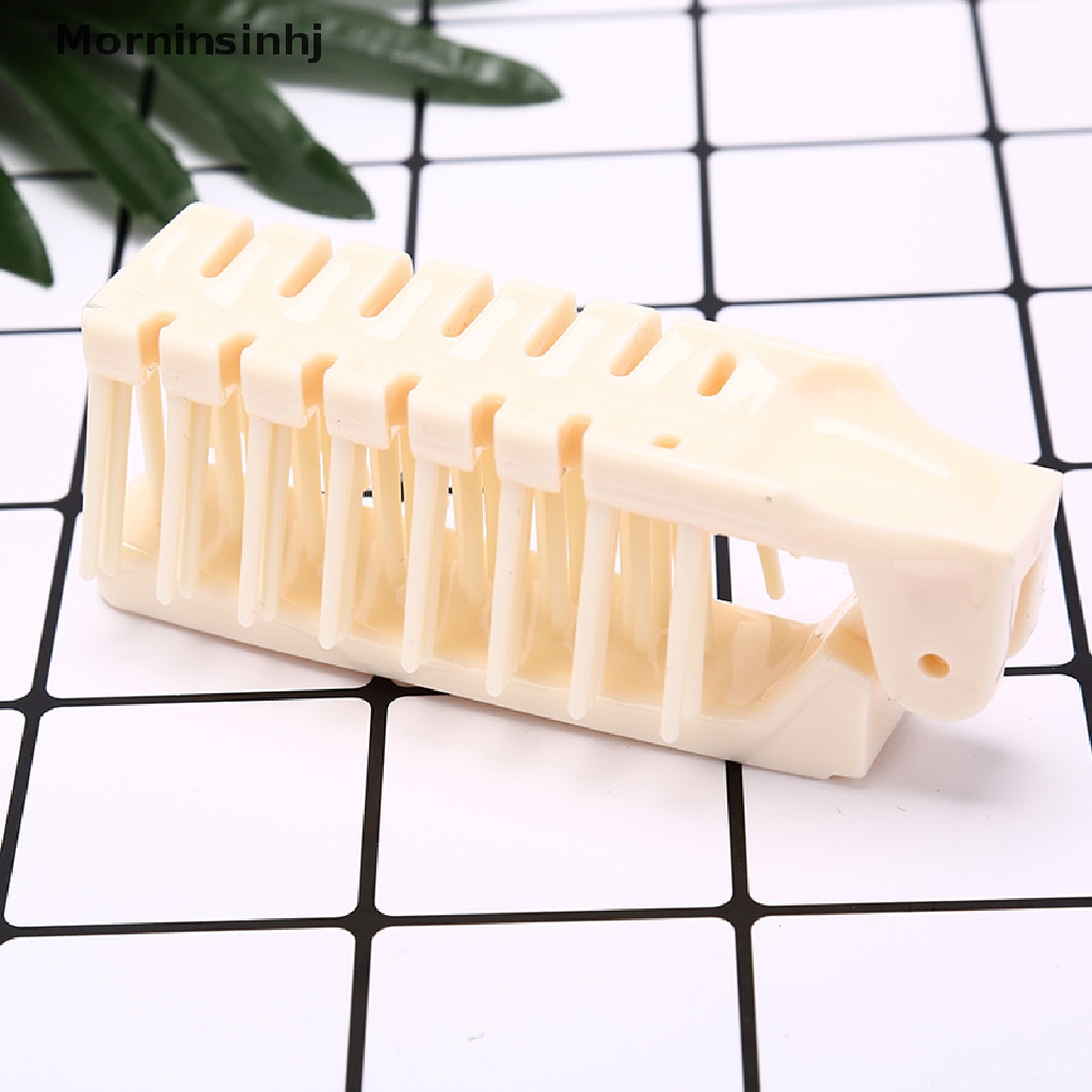 Mornin Sikat Rambut Lipat Plastik mini compact pocket size travel comb Toserba id