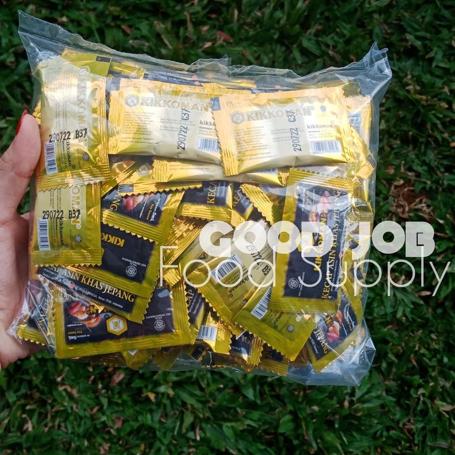 

✯ KIKKOMAN SHOYU 5 ML HALAL - Kecap Asin Jepang Sachet ✧