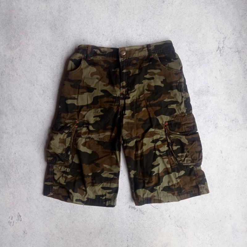 CELANA CARGO PENDEK CAMO second