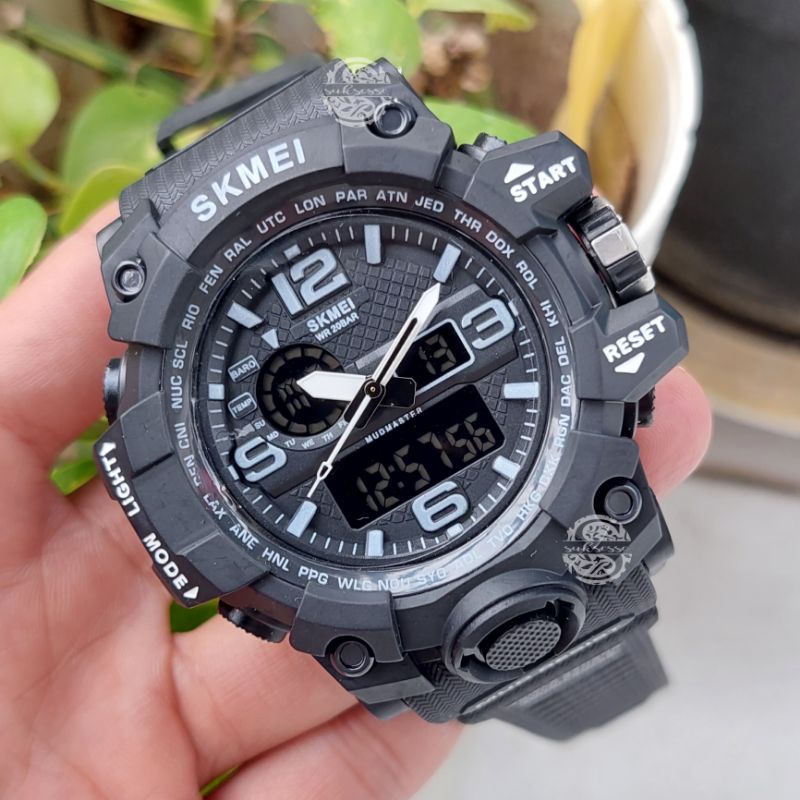 Jam Tangan Skmei 1155B - ACN103 / GWG - Jam Tangan Pria Sporty Analog-Digital