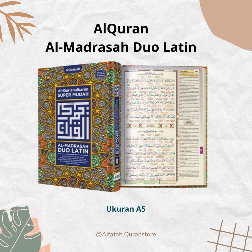 AlQuran Al-Madrasah Duo Latin A5