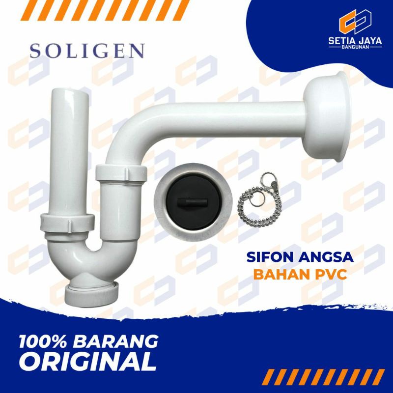 Sifon / Sivon Angsa / Afur / Avur Sink Soligen PVC / Plastik