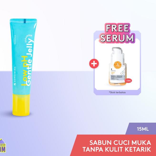 ♤ SOMETHINC [2 PCS] Low pH Gentle Jelly Cleanser 15ml (Sample Size) Ω
