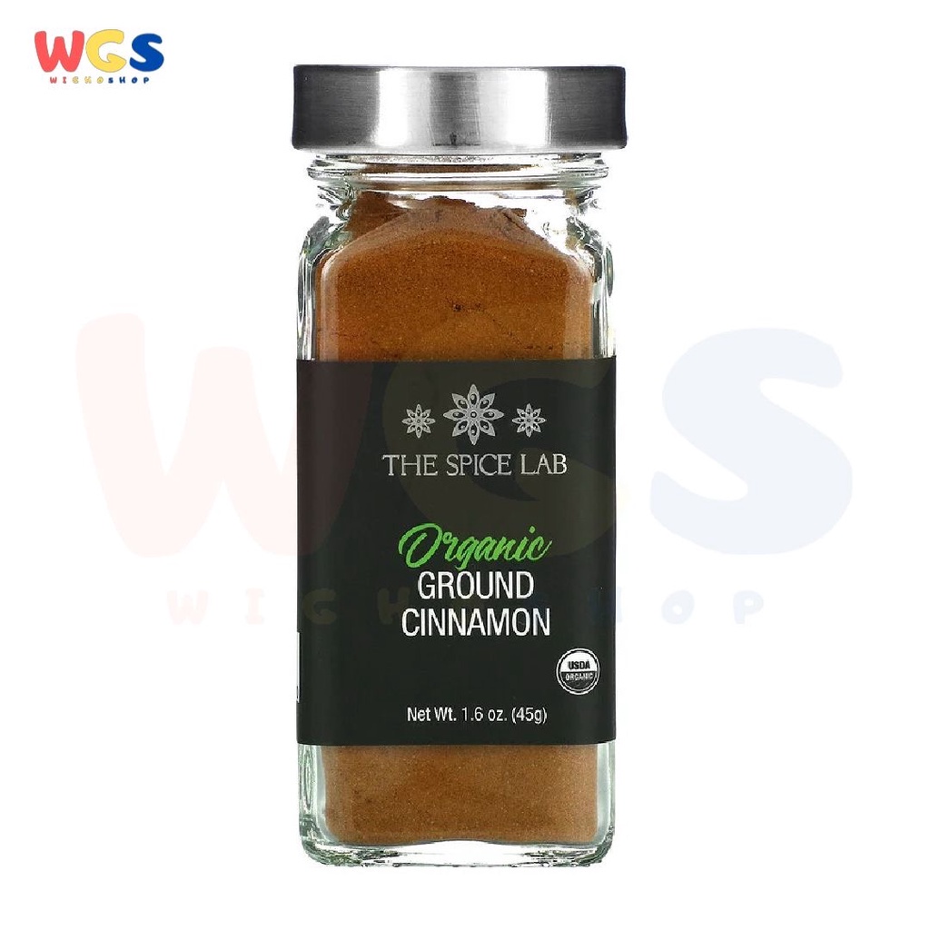 The Spice Lab Organic Ground Cinnamon 1.6oz 45g