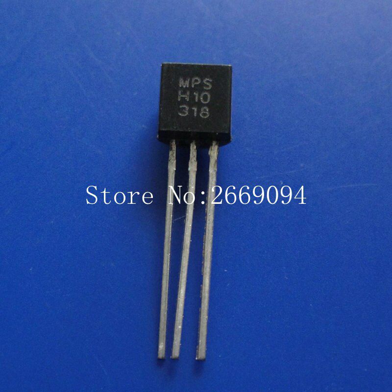 MPSH10 H10 NPN RF TRANSISTOR 25V 50mA TO-92
