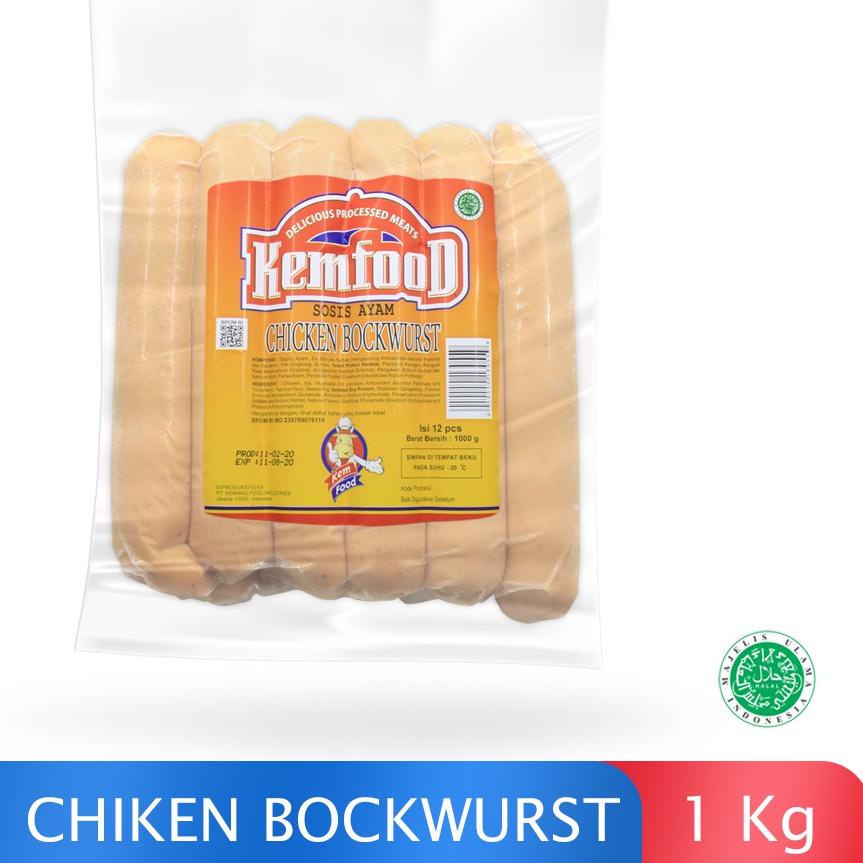 

♪ Kemfood Sosis Ayam Bockwurst 1Kg ℗
