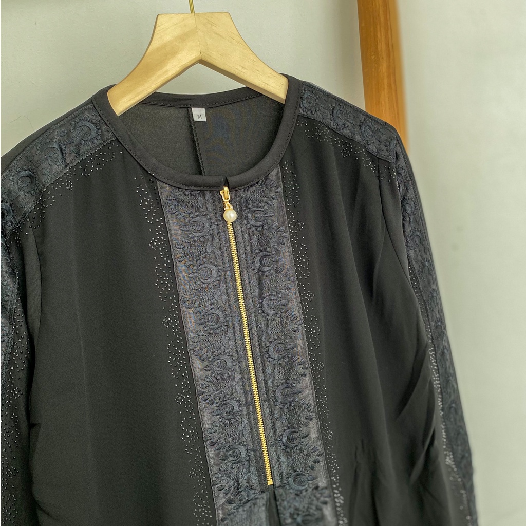 ABAYA HAMEEDAH / Gamis Turkey / Longdress Muslimah / Maxy Formal / Busana Muslim / Dress Kondangan / Pakaian Mewah Arabic