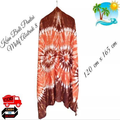 Kain Pantai Kain Bali Pantai - Kain Bali Motif Abstrak Bio Baru Standar SEMBILAN MODE- Sarung Pantai - Sarung Bali - Kain Pantai - Kain Katun Jepang - Kain Untuk Hiasan Dinding - Kain Untuk Plafon Mobil Truk Dan Mobil 3/4 Lainnya