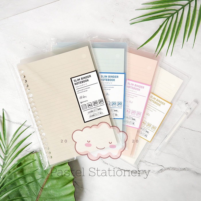 

Buku Binder A5 - Color Flow Slim File Binder Notebook A5