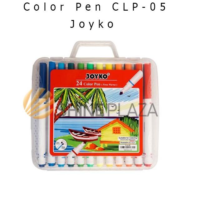 

Discount | KP8 | Color Pen 24 Colors Joyko CLP-05 - Spidol 24 Warna Joyko