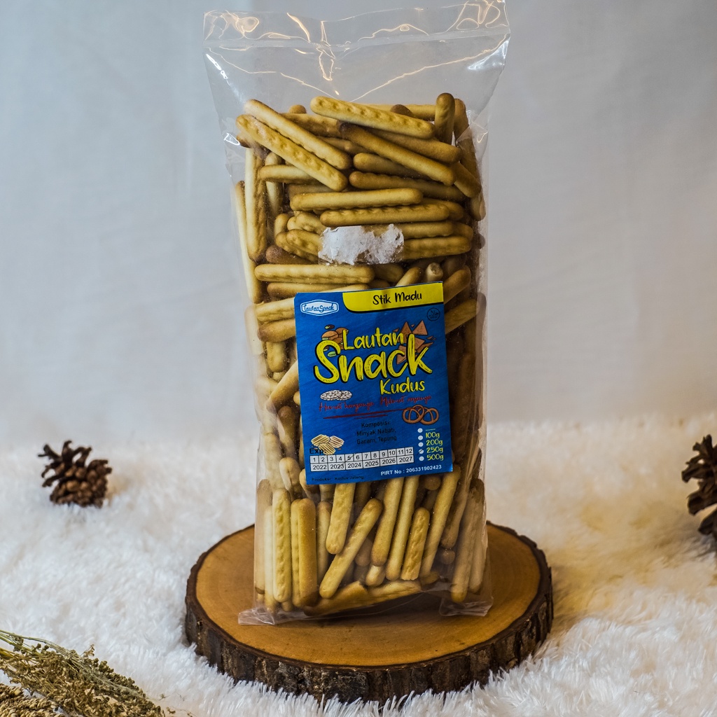 

Cemilan Sehat Diet Lautan Snack | Biskuit Stick Madu Rose Brand Manis Renyah Enak