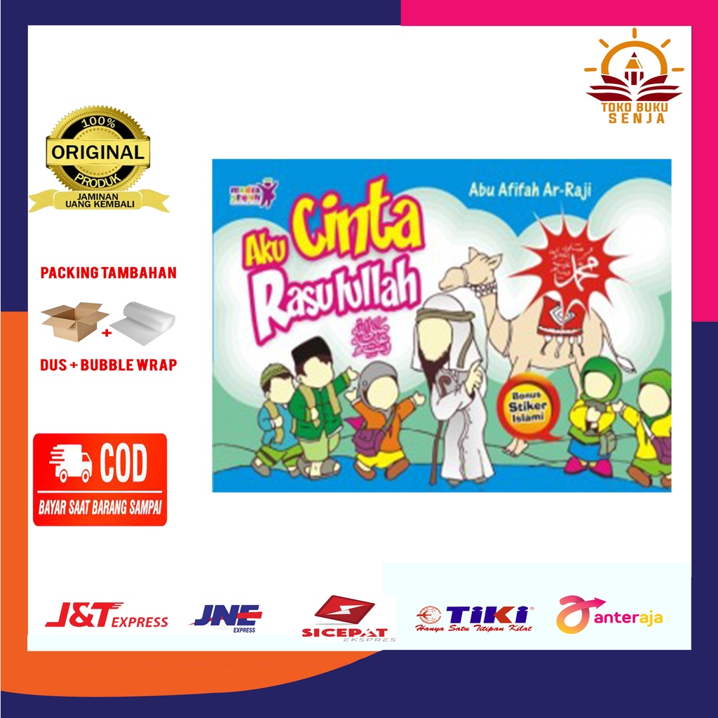 Buku Anak Islami Aku Cinta Rasulullah - Kiswah media Original