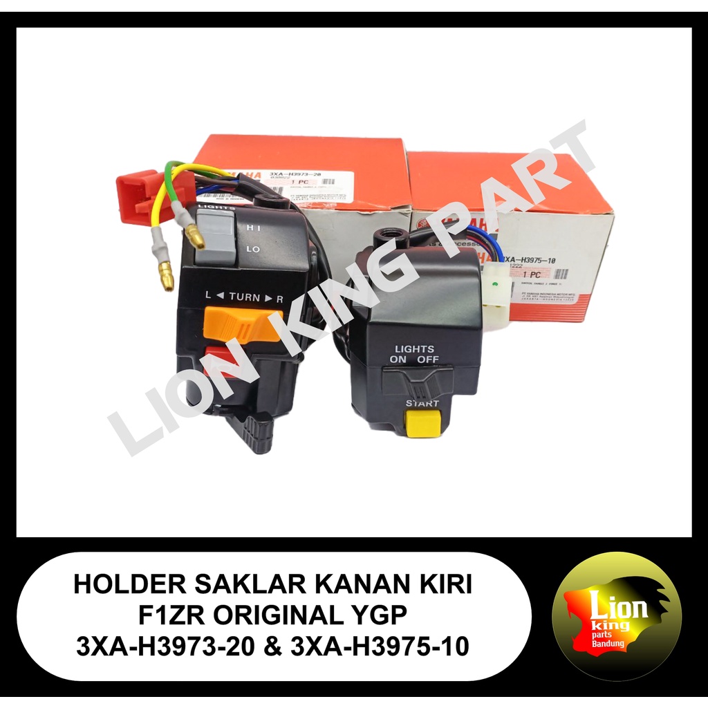 HOLDER SAKLAR KANAN KIRI F1ZR F1 ZR FORCE 1 ORIGINAL YGP 3XA-H3975-10 & 3XA-H3973-20