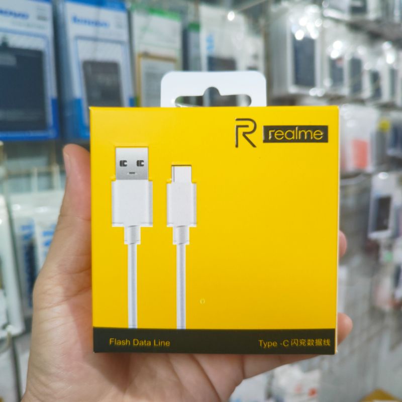 KABEL DATA REALME 6 PRO X3 SUPER ZOOM X2 PRO ORIGINAL 100% USB TYPE C