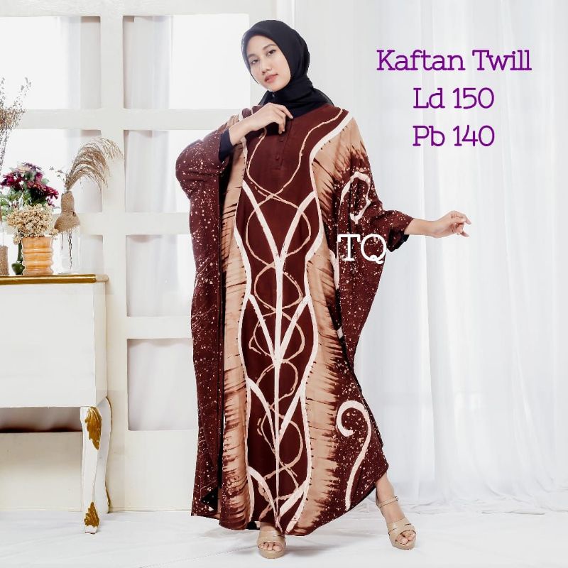 gamis kaftan twill ori busui