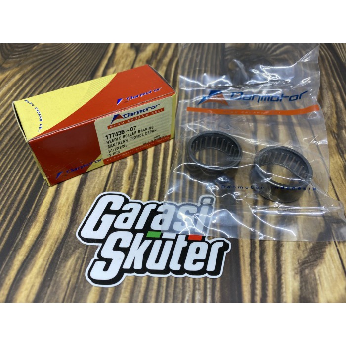 Set Bearing Laher Bambu Roda Depan (2212) Vespa Matic Dan Excel