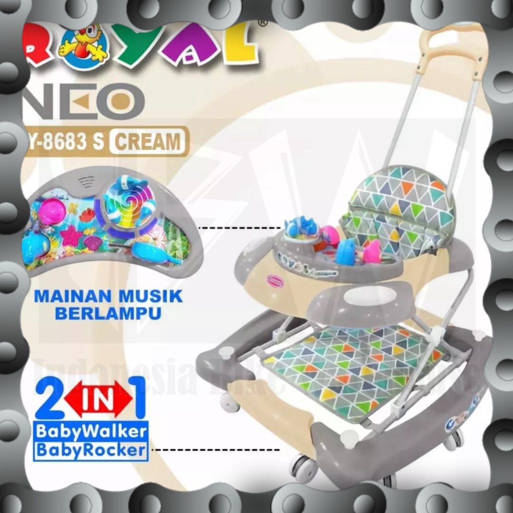 IBW - Baby Walker ROYAL RY-8683 S NEO