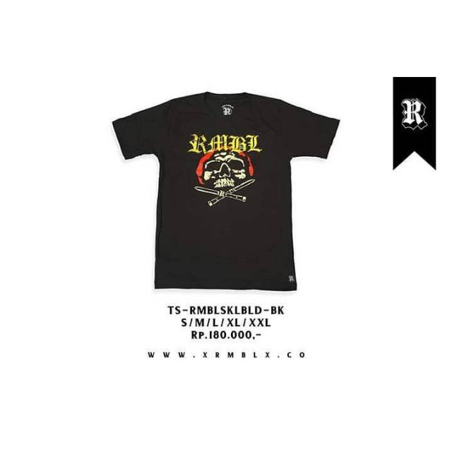 KAOS RUMBLE | TS SKLBLD BLK