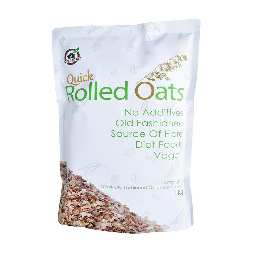 

>XC26619< Natural Quick Oats 1kg