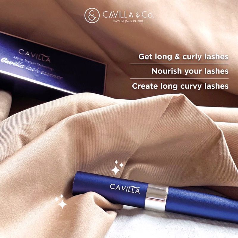CAVILLA EYELASH SERUM _ CAVILLA HAIR TONIC